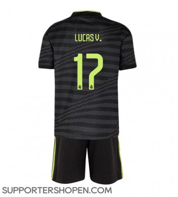 Real Madrid Lucas Vazquez #17 Tredje tröja Barn 2022-23 Kortärmad (+ korta byxor)